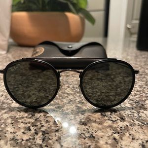 Ray-Ban ROUND DOUBLE BRIDGE - Black